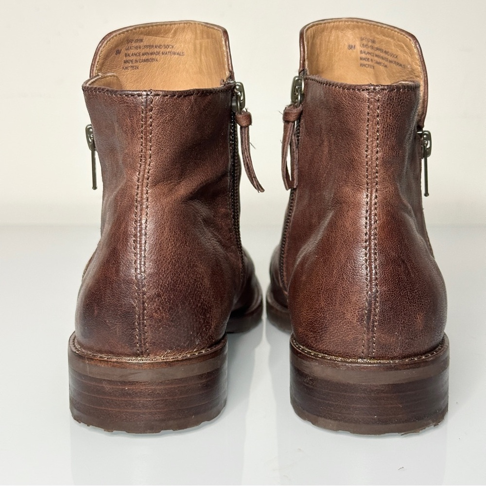 Sofft Beckie II Brown Italian Leather Boot 8M - Picture 5 of 9